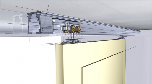 Выбор направляющих для раздвижных дверей